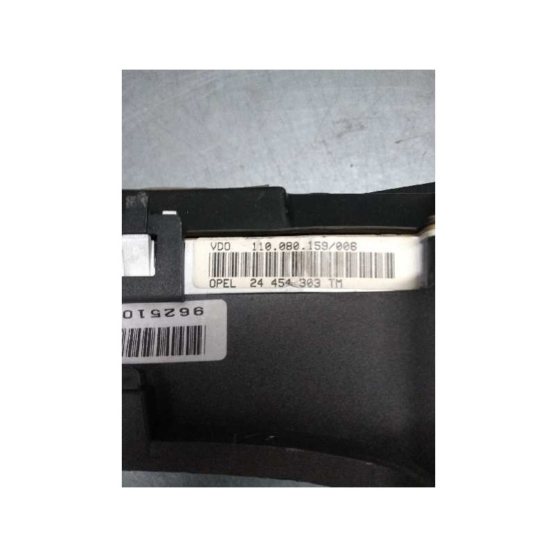 Recambio de cuadro instrumentos para opel astra g coupé 2.2 16v dti cat (y 22 dtr / l50) referencia OEM IAM 110080159006 2445430