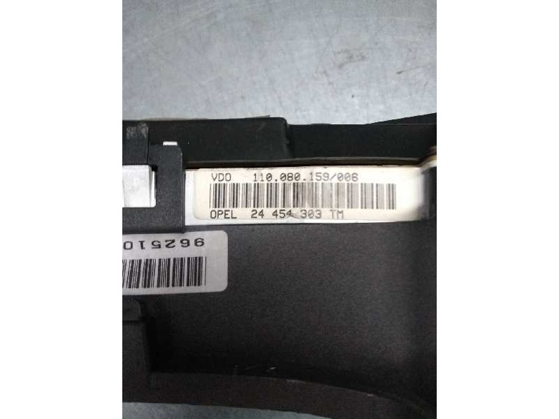 Recambio de cuadro instrumentos para opel astra g coupé 2.2 16v dti cat (y 22 dtr / l50) referencia OEM IAM 110080159006 2445430