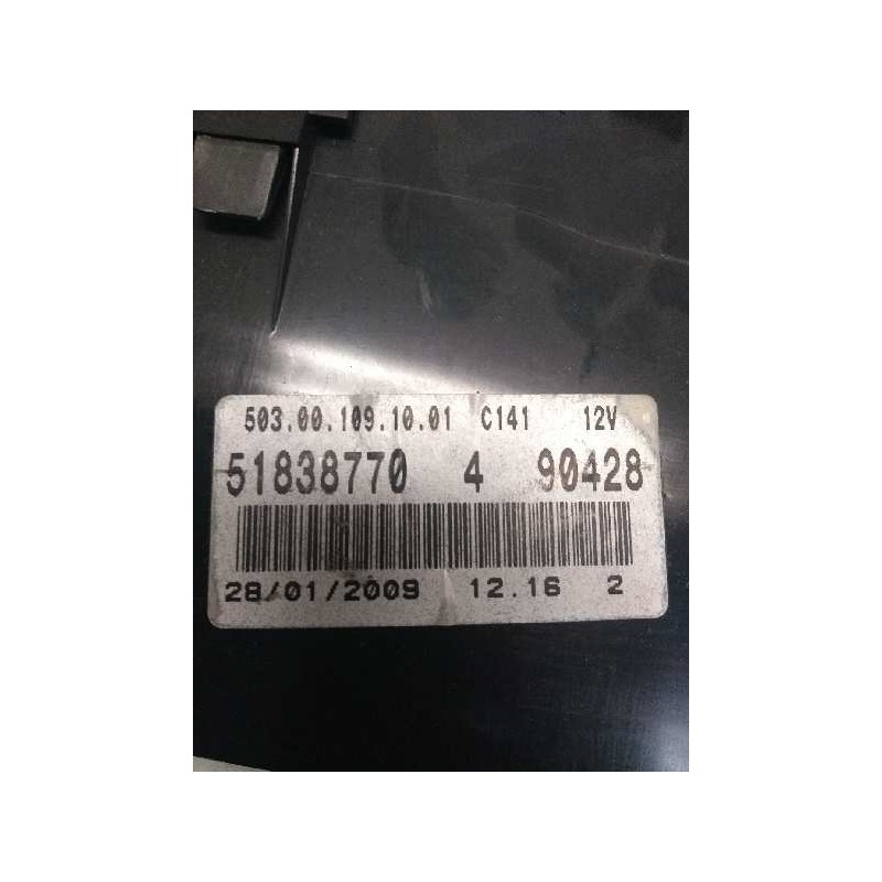 Recambio de cuadro instrumentos para fiat croma (194) 1.9 8v multijet dynamic (12.2007) referencia OEM IAM 51838770 4 90428 5030