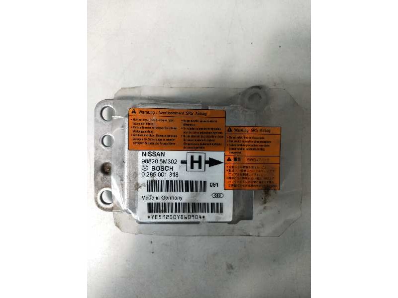 Recambio de centralita airbag para nissan almera (n16/e) elegance referencia OEM IAM 0285001318 988205M302 