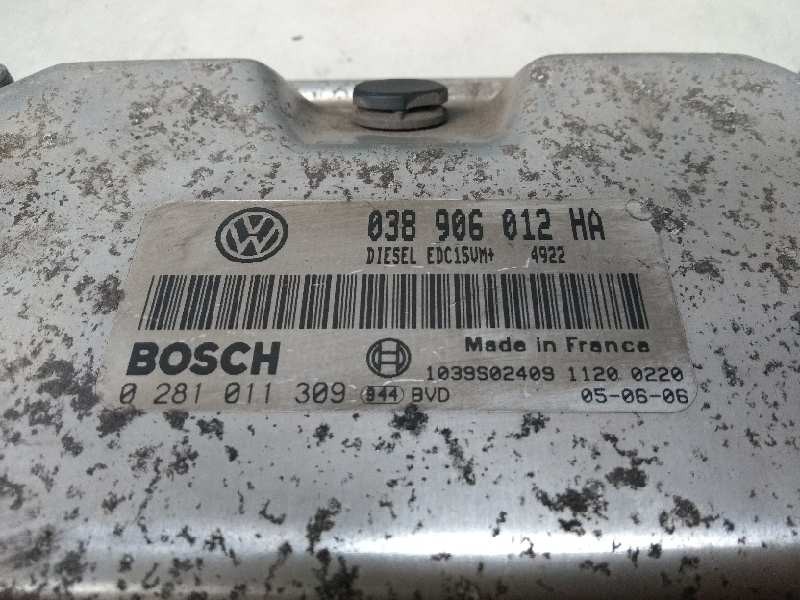 Recambio de centralita motor uce para skoda octavia berlina (1u2) ambiente referencia OEM IAM 0281011309 038906012HA EDC15VM
