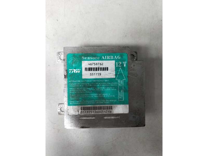Recambio de centralita airbag para fiat punto berlina (188) 1.2 8v elx (i) referencia OEM IAM 46758762 331155 
