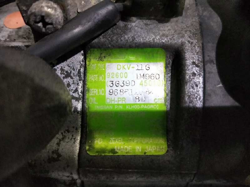 Recambio de compresor aire acondicionado para nissan almera (n15) gx referencia OEM IAM 926001M960 DKV11G 3G39045010 5060215500