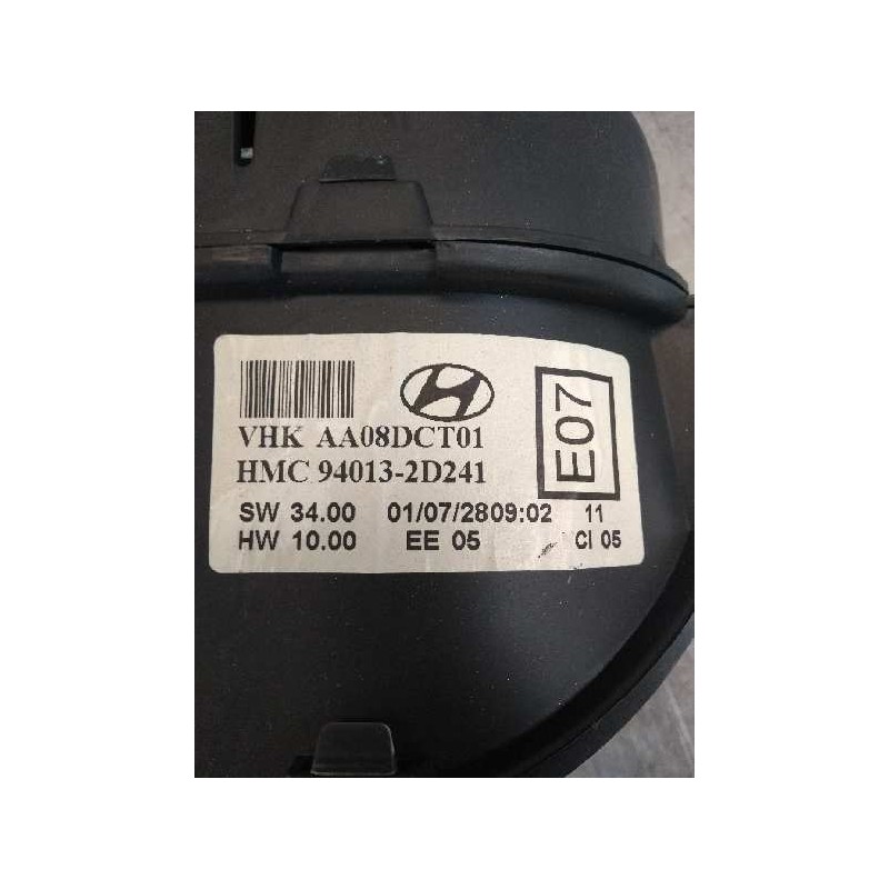 Recambio de cuadro instrumentos para hyundai elantra (xd) 2.0 crdi gls full (4-ptas.) referencia OEM IAM 940132D241 E07 AA08DCT0