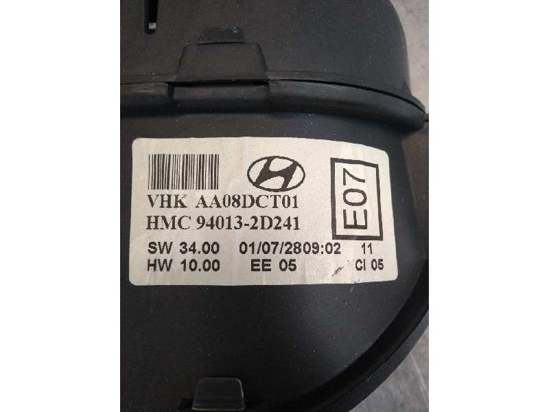 Recambio de cuadro instrumentos para hyundai elantra (xd) 2.0 crdi gls full (4-ptas.) referencia OEM IAM 940132D241 E07 AA08DCT0