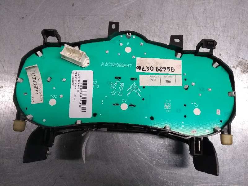 Recambio de cuadro instrumentos para peugeot 207 1.4 hdi referencia OEM IAM 9662904780  