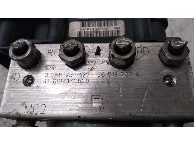 Recambio de abs para peugeot 307 berlina (s2) 1.6 hdi cat (9hz / dv6ted4) referencia OEM IAM 0265231477 0265800300 9651873780