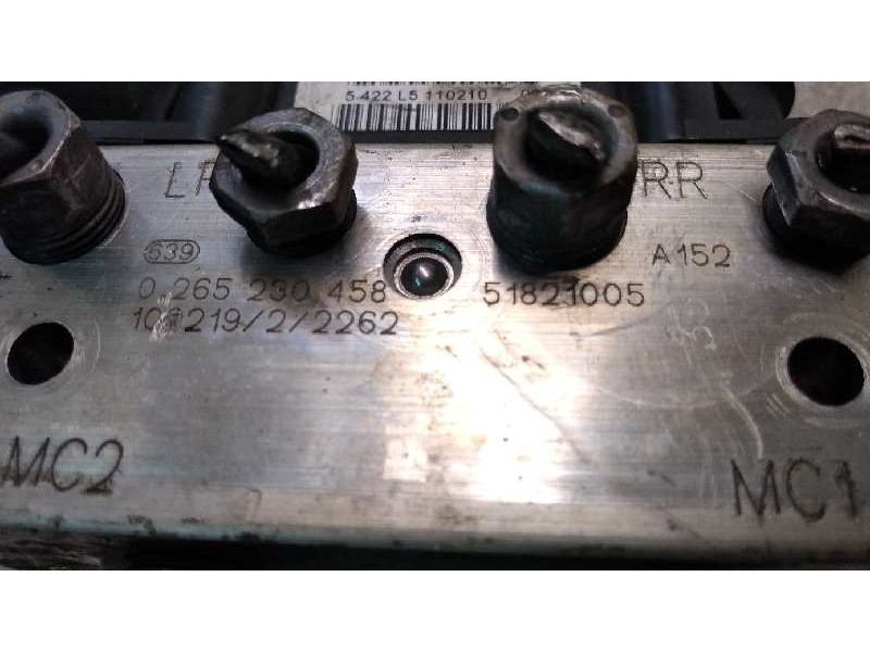 Recambio de abs para fiat bravo (198) 1.4 16v cat referencia OEM IAM 0265230458 0265951102 51821005