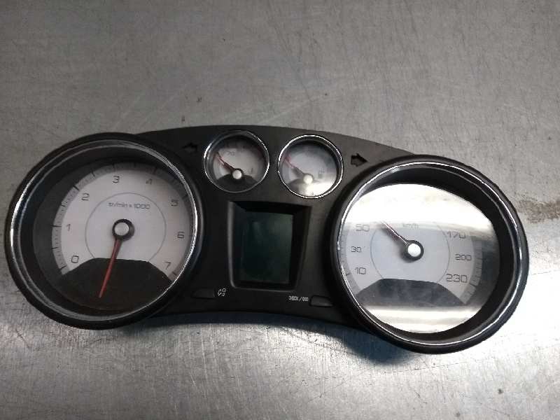 Recambio de cuadro instrumentos para peugeot 308 1.6 16v referencia OEM IAM 9665107580 503001555109 610336