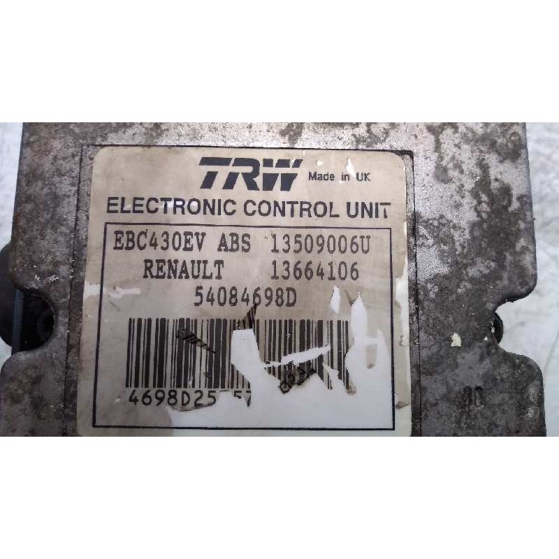 Recambio de abs para renault master ii ph. 2 doka/pr. fgst 3.0 dci diesel cat (zd3) referencia OEM IAM 54084698D 16664106 135090