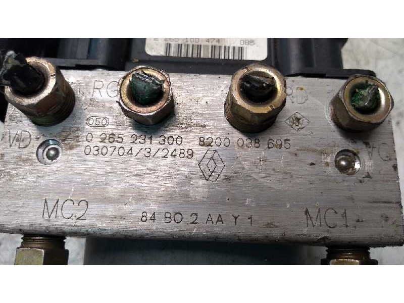 Recambio de abs para renault scenic ii 1.9 dci diesel referencia OEM IAM 0265231300 0265800300 8200038695 84B02AAY1