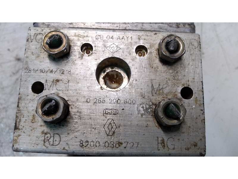 Recambio de abs para renault kangoo 4x4 1.9 dti diesel referencia OEM IAM 0265220600 0273004542 8200035727 CB04AAY1
