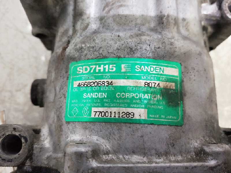 Recambio de compresor aire acondicionado para renault laguna (b56) 1.8 cat referencia OEM IAM SD7H158074 8074 7700111289 Recambio de compresor aire acondicionado para renault laguna (b56) 1.8 cat referencia OEM IAM SD7H158074 8074 7700111289