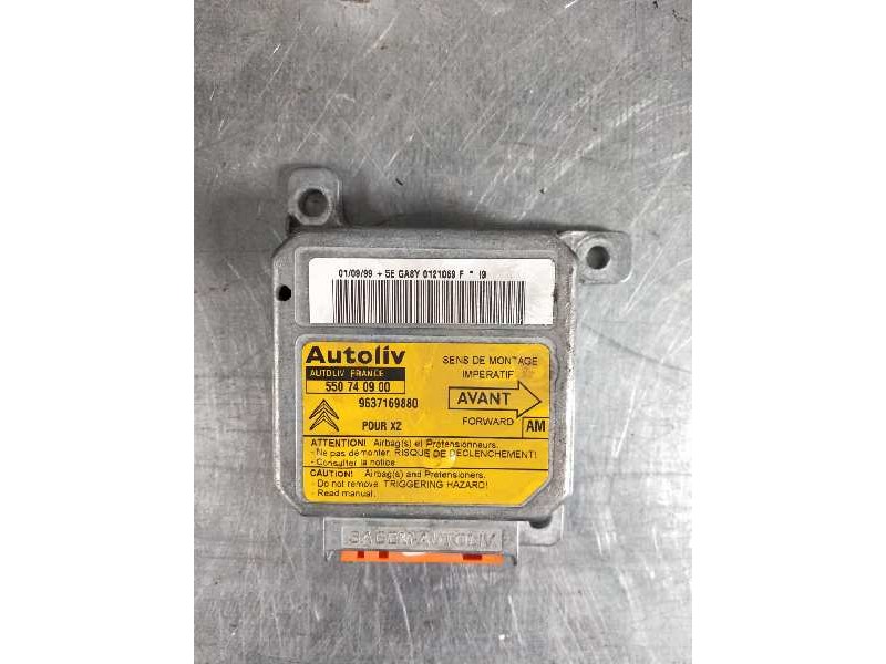 Recambio de centralita airbag para citroen xantia berlina 2.0 hdi 90/110 image referencia OEM IAM 550740900 9637169880 
