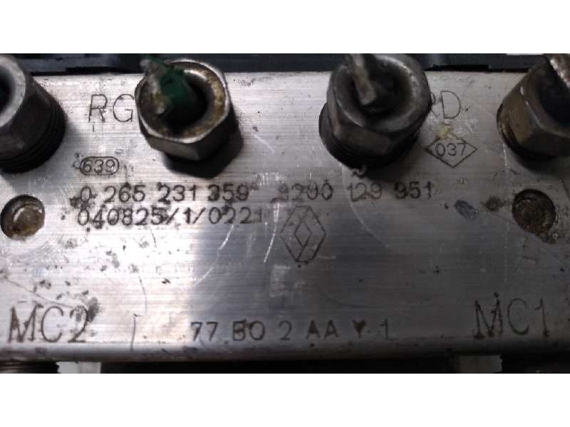 Recambio de abs para renault modus 1.5 dci diesel referencia OEM IAM 0265231359 0265800329 8200129951 77B02AAY1