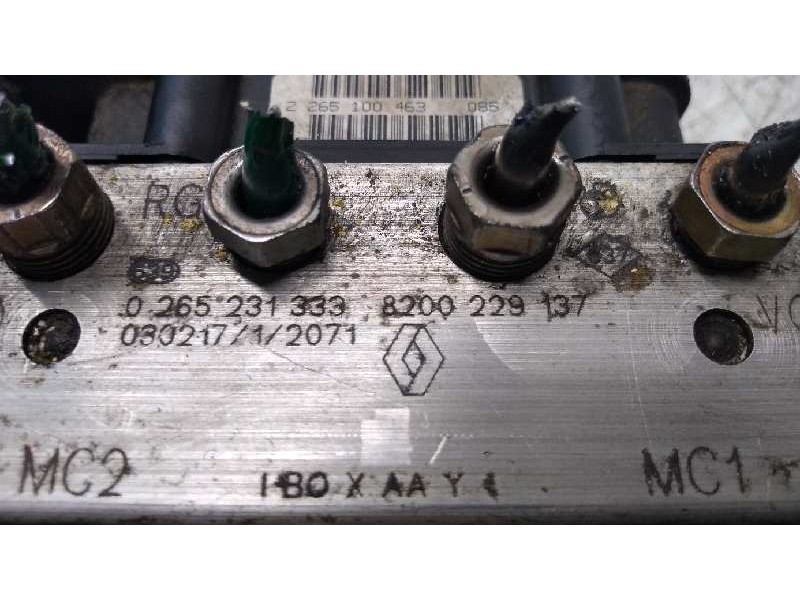 Recambio de abs para renault clio ii fase ii (b/cb0) 1.5 dci diesel referencia OEM IAM 0265231333 8200229137 IB0XAAY1