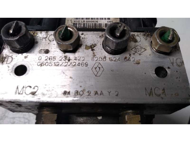 Recambio de abs para renault scenic ii 1.5 dci diesel referencia OEM IAM 0265234472 0265950454 8200624042 84B02AAY2