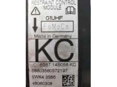 Recambio de centralita airbag para ford fiesta (cbk) futura referencia OEM IAM 5WK43586 58603560572197 48060308 2