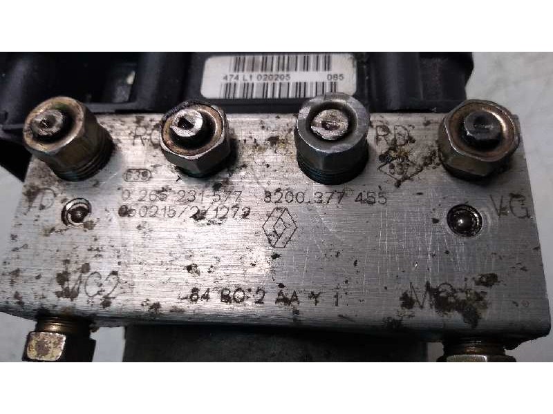 Recambio de abs para renault megane ii berlina 5p 1.5 dci diesel referencia OEM IAM 0265231577 0265800440 8200377455 84B02AAY1