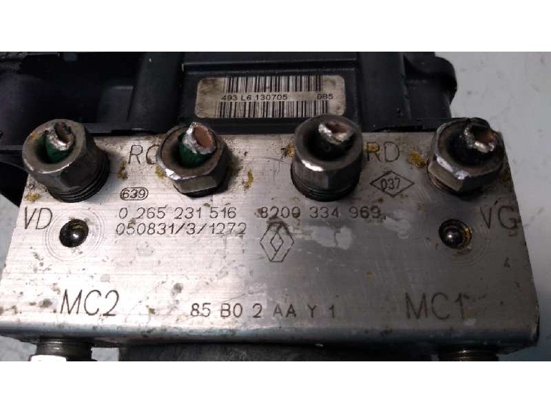 Recambio de abs para renault clio iii 1.5 dci diesel referencia OEM IAM 0265231516 0265800411 8200334969 85B02AAY1