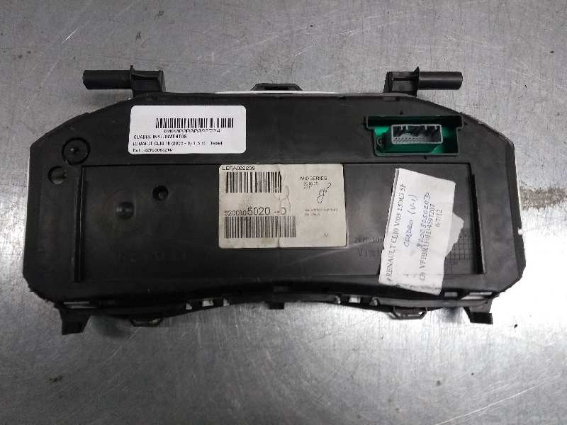 Recambio de cuadro instrumentos para renault clio iii 1.5 dci diesel referencia OEM IAM 8200305020D LEDFA002239 