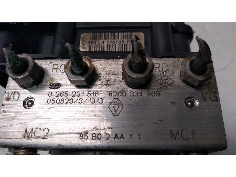 Recambio de abs para renault clio iii 1.5 dci diesel fap referencia OEM IAM 0265231516 0265800411 8200334969 85B02AAY1