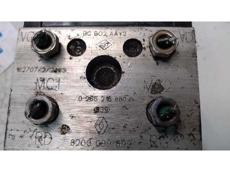 Recambio de abs para renault kangoo (f/kc0) 1.2 referencia OEM IAM 0265216880 0273004629 8200099599 BCB02AAY3