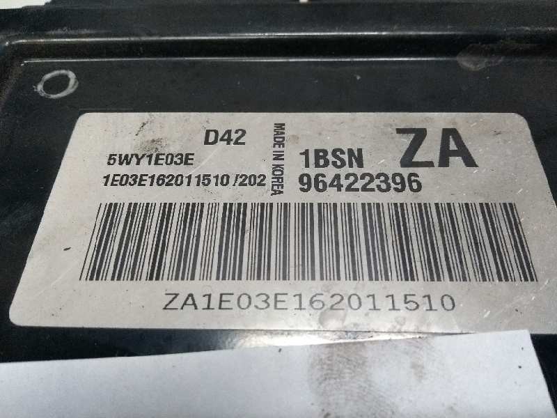Recambio de centralita motor uce para chevrolet lacetti sx referencia OEM IAM 5WY1E03E 96422396 D42 1BSN ZA
