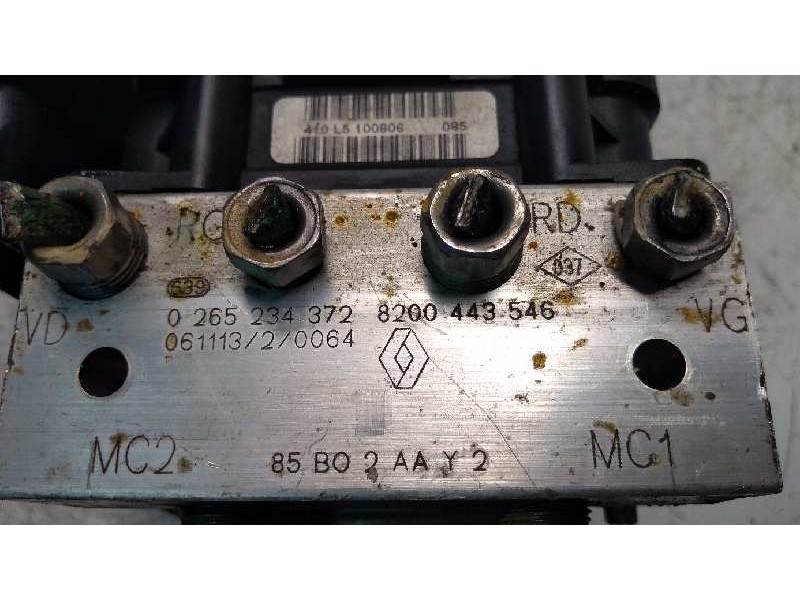 Recambio de abs para renault clio iii 2.0 16v cat referencia OEM IAM 0265234372 0265950498 8200443546 85B02AAY2
