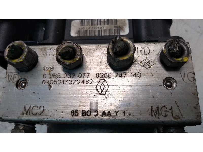 Recambio de abs para renault clio iii 1.5 dci diesel referencia OEM IAM 0265232077 0265800559 8200747140 85B02AAY1