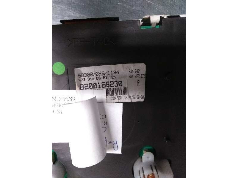 Recambio de cuadro instrumentos para renault vel satis (bj0) 2.2 dci turbodiesel fap cat referencia OEM IAM 8200166230 503000261
