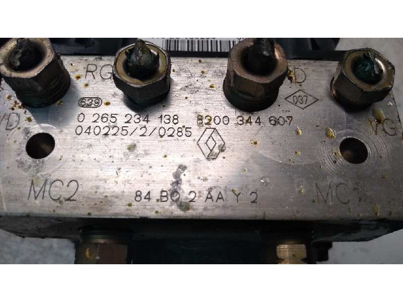 Recambio de abs para renault megane ii classic berlina 1.9 dci diesel referencia OEM IAM 0265234138 0265950300 8200344607 84B02A