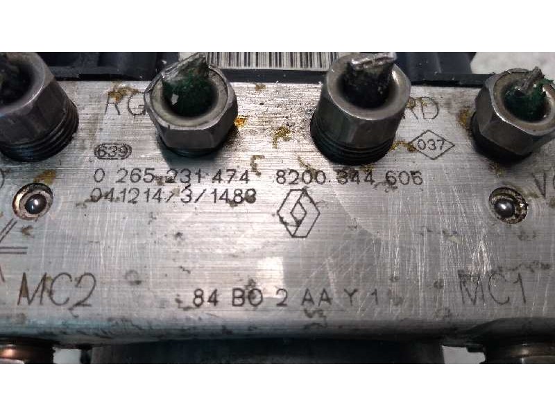 Recambio de abs para renault scenic ii 1.9 dci diesel referencia OEM IAM 0265231474 0265800387 8200344606 84B02AAY1