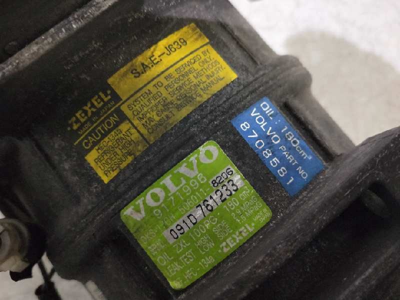 Recambio de compresor aire acondicionado para volvo s60 berlina 2.4 (103kw) referencia OEM IAM 5060118206 8708581 9171996 DKS17C
