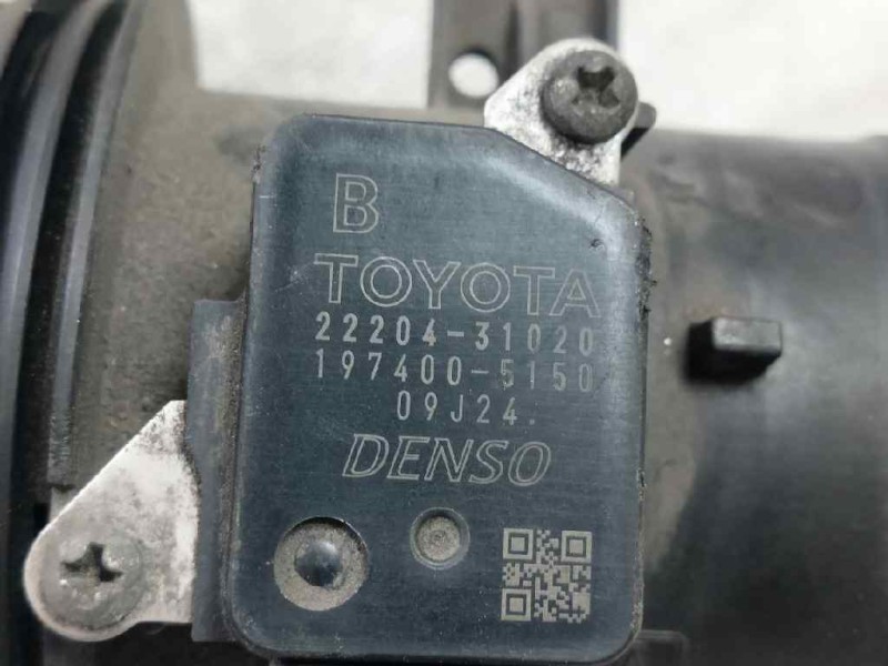 Recambio de caudalimetro para toyota auris 1.6 16v cat referencia OEM IAM 1974005150 2220431020 DENSO