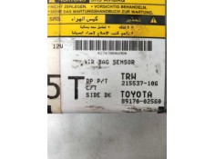 Recambio de centralita airbag para toyota auris 1.6 16v cat referencia OEM IAM 215537106 8917002560 5T 2