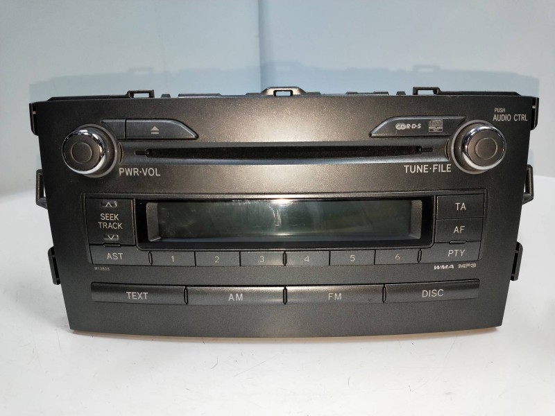 Recambio de sistema audio / radio cd para toyota auris 1.6 16v cat referencia OEM IAM 8612002520  