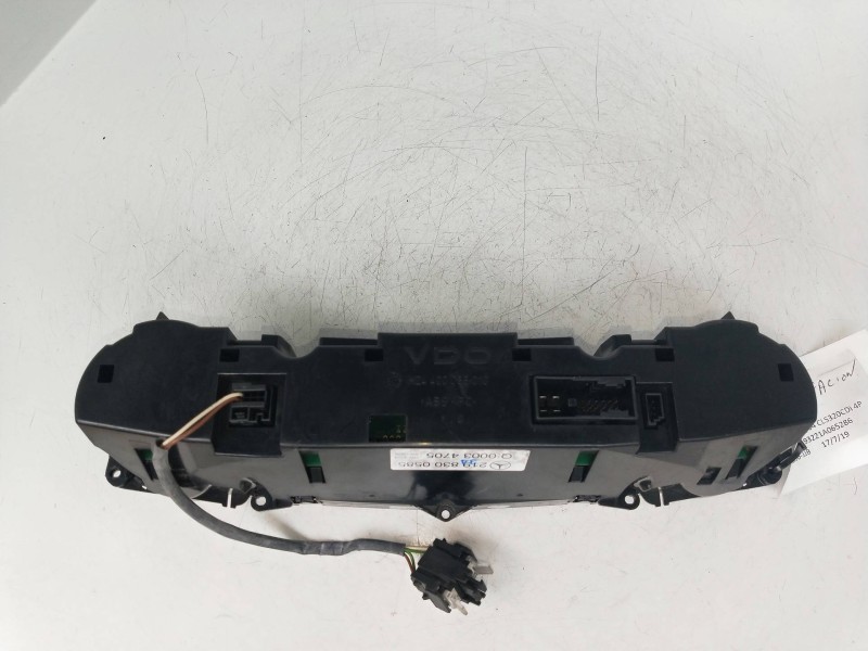 Recambio de mando calefaccion / aire acondicionado para mercedes clase cls (w219) 3.0 cdi cat referencia OEM IAM 2198300585 Q000