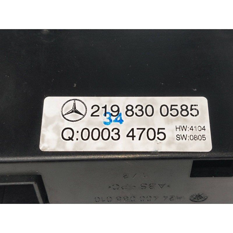 Recambio de mando calefaccion / aire acondicionado para mercedes clase cls (w219) 3.0 cdi cat referencia OEM IAM 2198300585 Q000