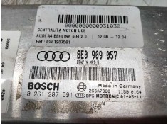 Recambio de centralita motor uce para audi a4 berlina (8e) 2.0 referencia OEM IAM 0261207591 8E0909057 ME75 2