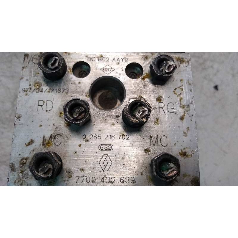 Recambio de abs para renault megane i fase 2 berlina (ba0) 1.9 diesel referencia OEM IAM 0265216702 0273004418 7700432639 BCB03A