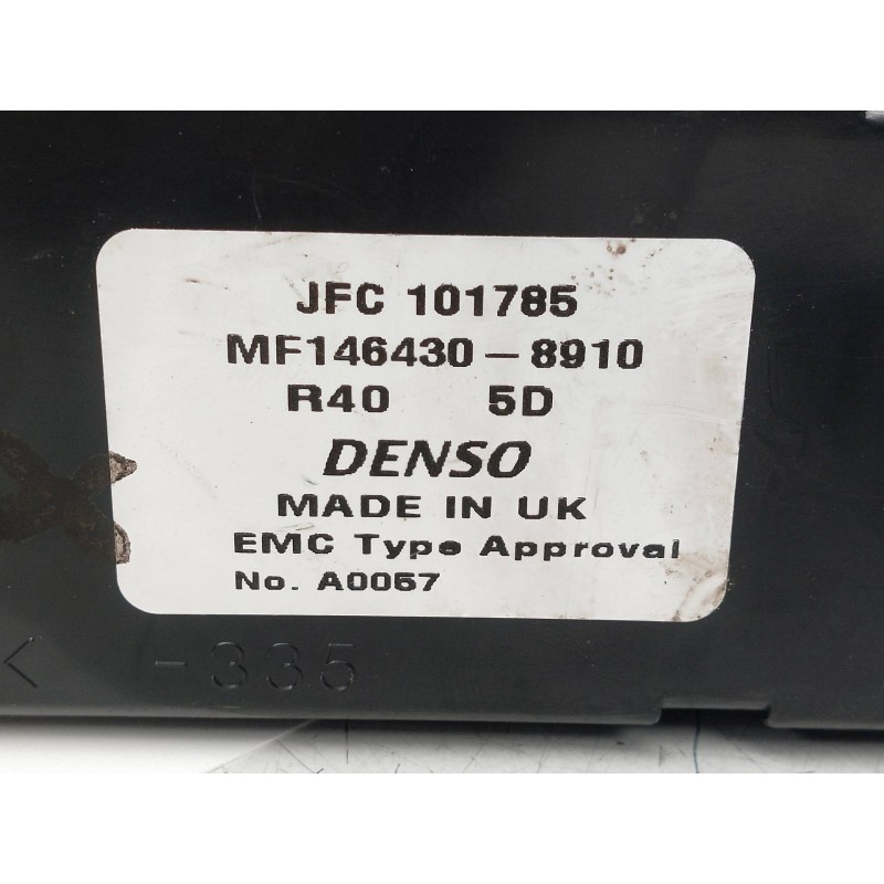 Recambio de mando calefaccion / aire acondicionado para mg rover serie 75 (rj) 2.0 16v cdt referencia OEM IAM JFC101785 MF146430