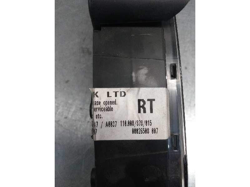 Recambio de cuadro instrumentos para mg rover serie 75 (j/rj) 2.5 v6 24v cat referencia OEM IAM 110008878015 RT YAC 110417 
