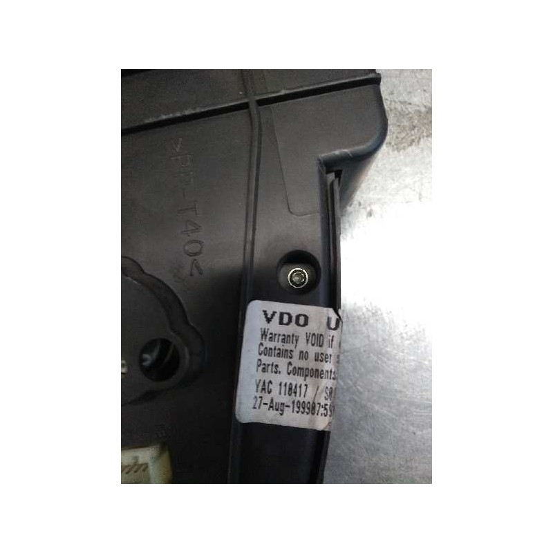 Recambio de cuadro instrumentos para mg rover serie 75 (j/rj) 2.5 v6 24v cat referencia OEM IAM 110008878015 RT YAC 110417 