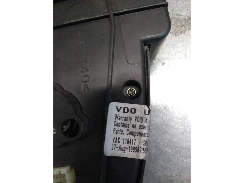 Recambio de cuadro instrumentos para mg rover serie 75 (j/rj) 2.5 v6 24v cat referencia OEM IAM 110008878015 RT YAC 110417 