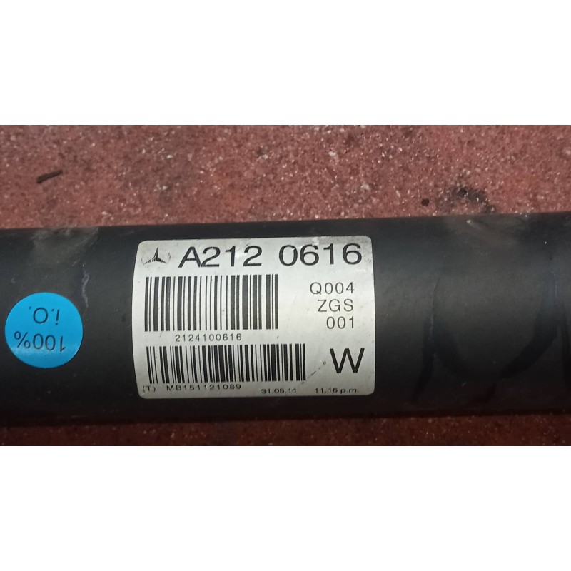 Recambio de transmision central para mercedes clase e (w212) lim. e 300 cdi blueefficiency (212.025) referencia OEM IAM A2120616