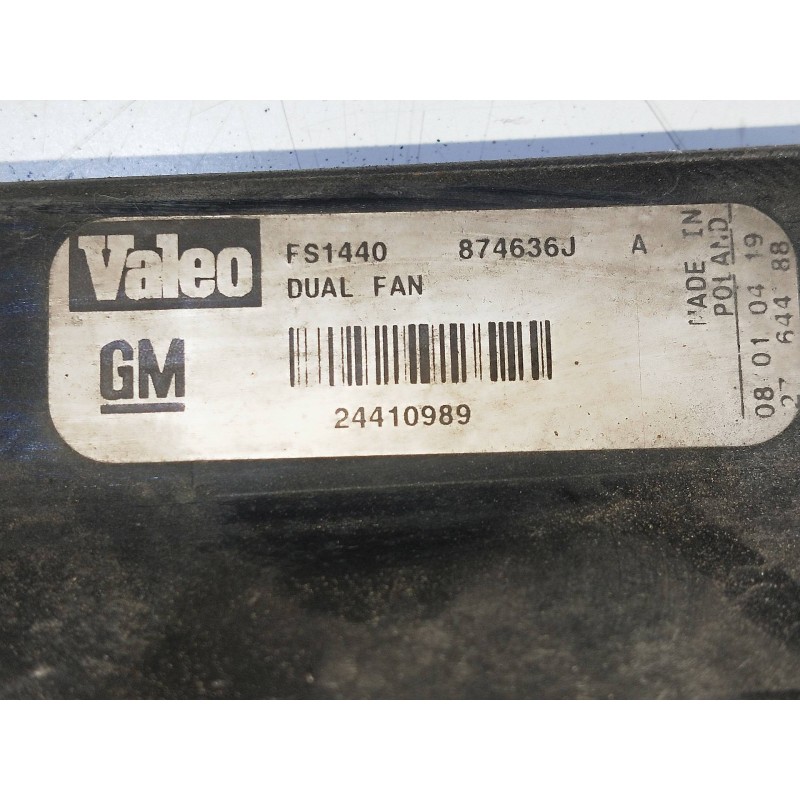 Recambio de electroventilador para saab 9-3 berlina 2.2 16v tid cat referencia OEM IAM 24410989 874636J 