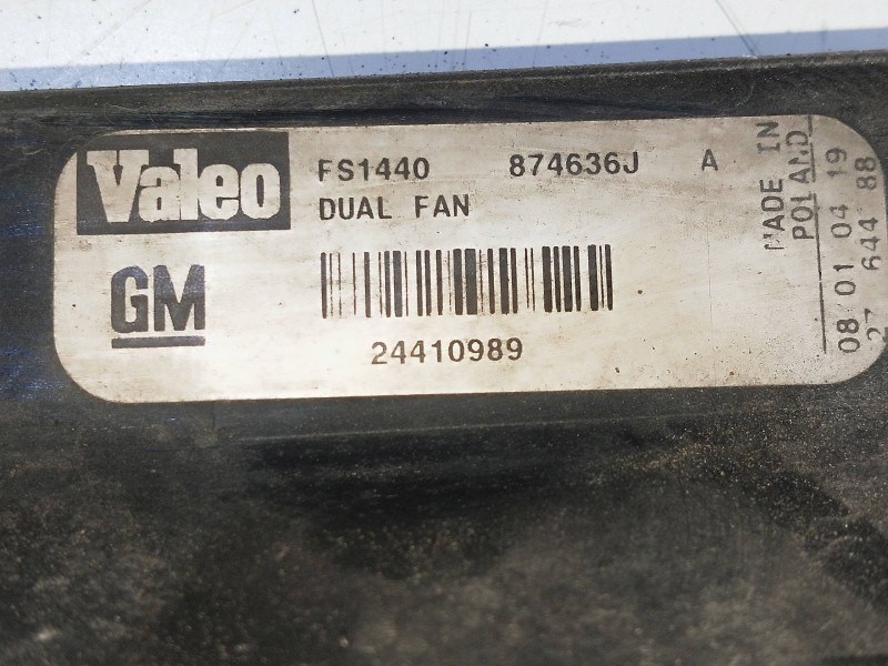 Recambio de electroventilador para saab 9-3 berlina 2.2 16v tid cat referencia OEM IAM 24410989 874636J 