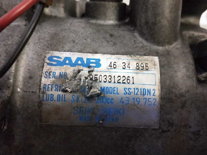 Recambio de compresor aire acondicionado para saab 900 berlina 2.0 cat referencia OEM IAM 4634895 4319752 SS121DN2