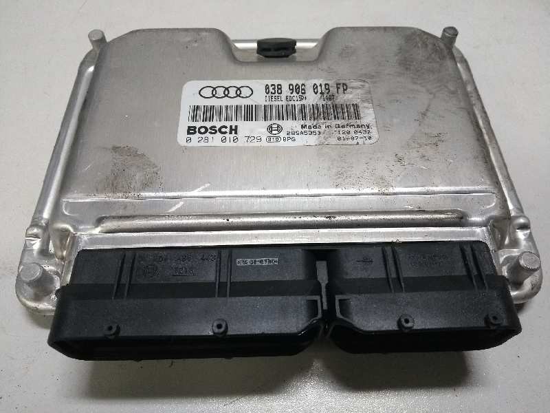 Recambio de centralita motor uce para audi a4 berlina (8e) 1.9 tdi (96kw) referencia OEM IAM 0281010729 038906019FP EDC15P